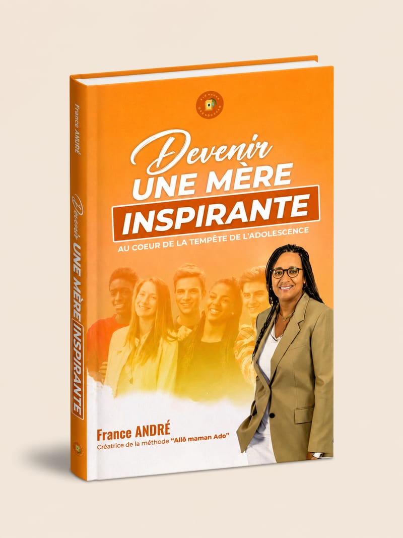 Couverture du livre « Au cœur de la tempête de l'adolescence » de France André